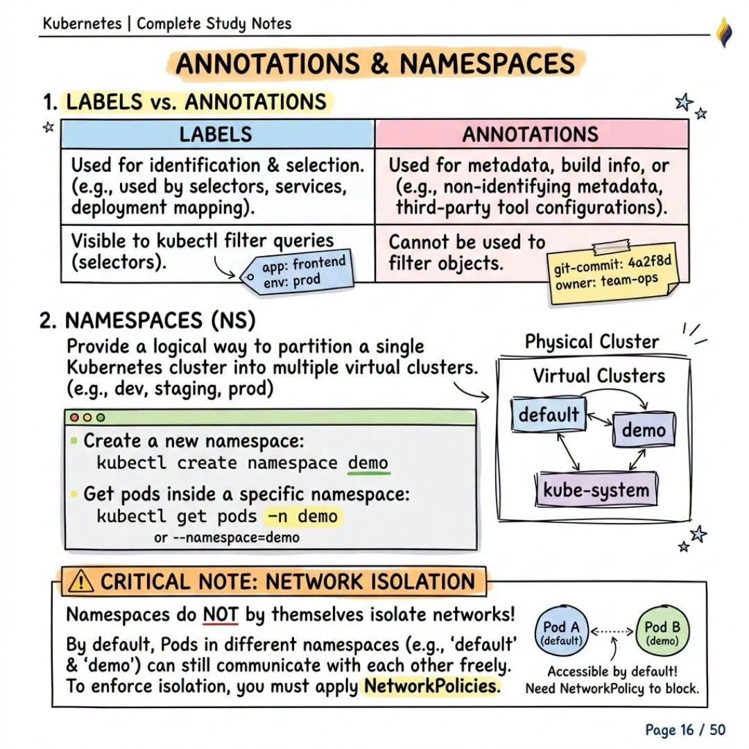 Annotations and Namespaces