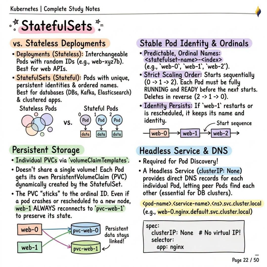 StatefulSets