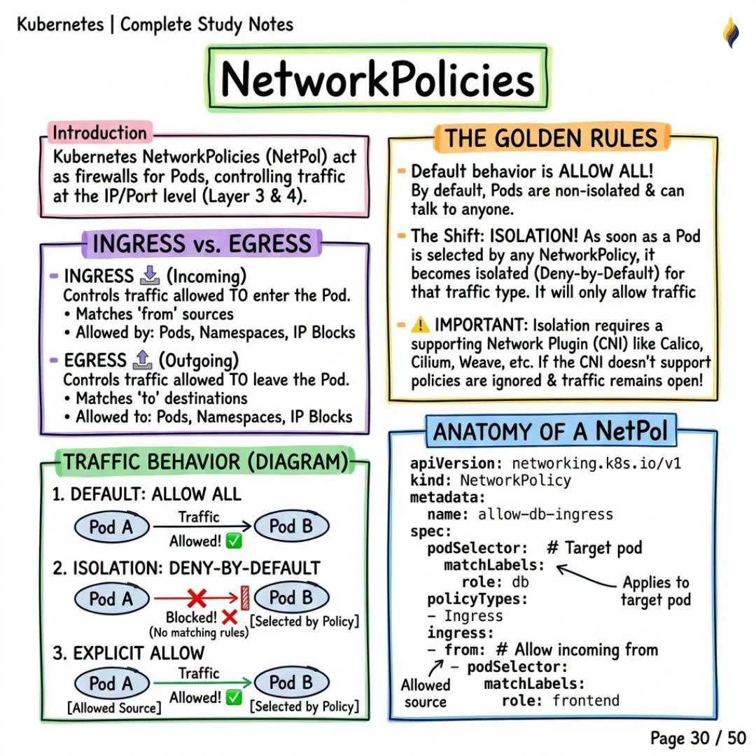 NetworkPolicies