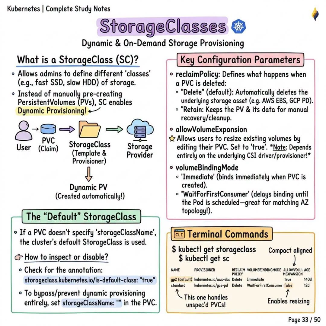 StorageClasses