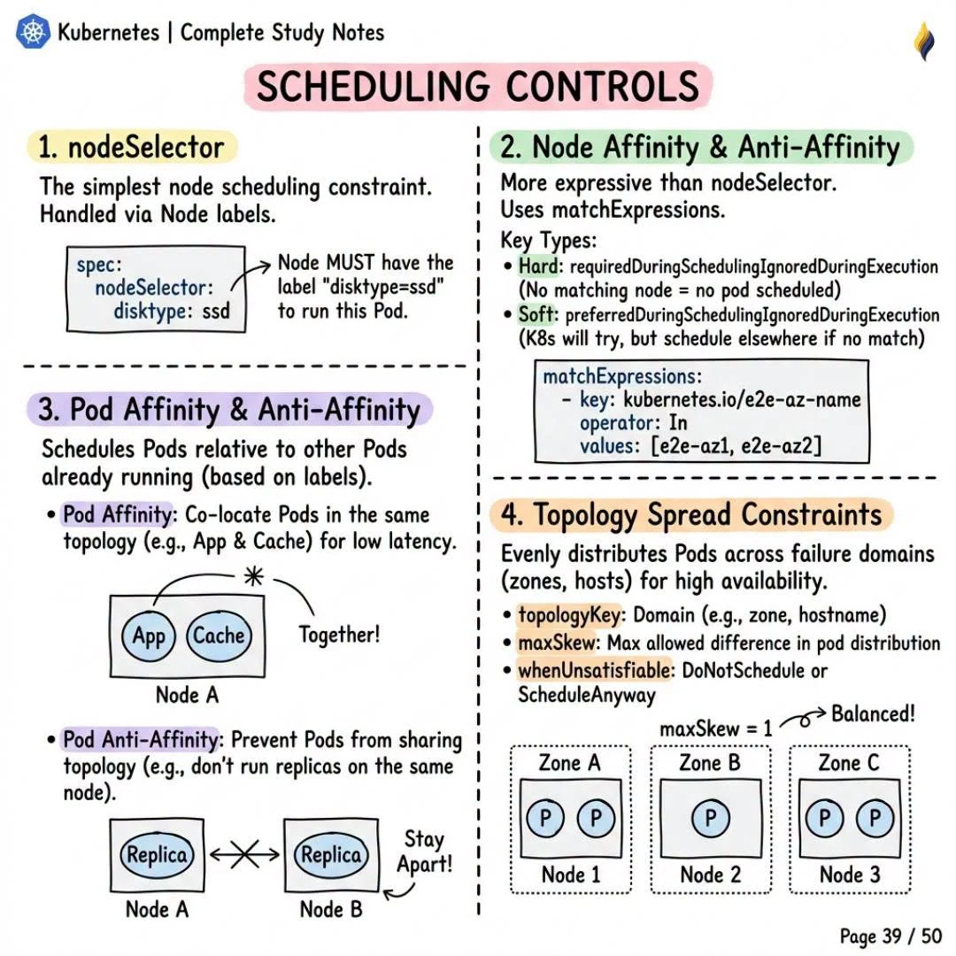 Scheduling Controls