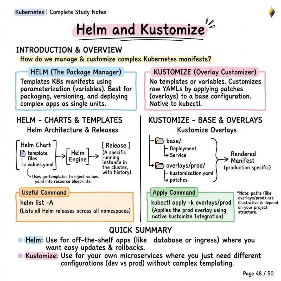 Helm and Kustomize